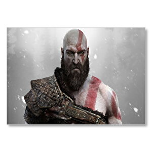 God Of War Kratos  Mdf Ahşap Tablo 50x70 cm