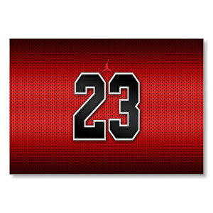 23 Forma Michael Jordan  Mdf Ahşap Tablo 50x70 cm