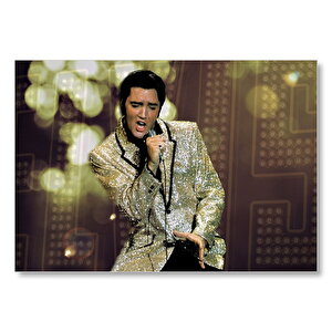Elvis Presley  Mdf Ahşap Tablo 35x50 cm
