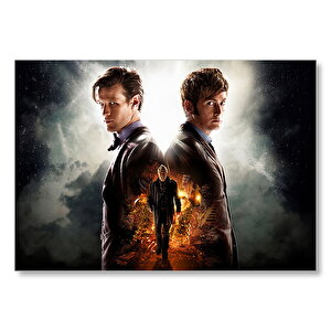 Doctor Who Kompozisyon  Mdf Ahşap Tablo 50x70 cm