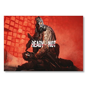 Ready Or Not Oyun Afişi  Mdf Ahşap Tablo