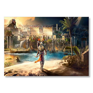 Assassins Creed Origins Mısır  Mdf Ahşap Tablo 35x50 cm