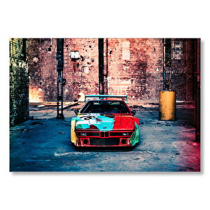Bmw İtaldesign Art Car  Mdf Ahşap Tablo 50x70 cm