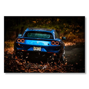 Ferrari Gtc4 Lusso  Mdf Ahşap Tablo 35x50 cm