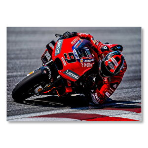 Ducati Corse Moto Gp Danilo Petrucci  Mdf Ahşap Tablo 25x35 cm