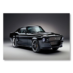 Ford Mustang  Mdf Ahşap Tablo 50x70 cm