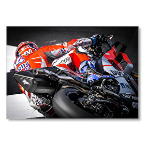 Ducati Corse Arkadan Görünüş  Mdf Ahşap Tablo 50x70 cm