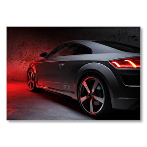 Audi Tt Quattro S Line Quantum Gray Edition  Mdf Ahşap Tablo 25x35 cm