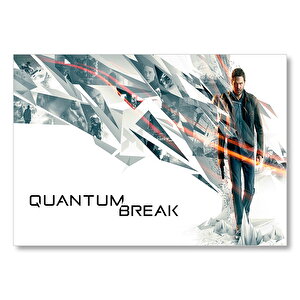 Quantum Break Oyun Afişi  Mdf Ahşap Tablo 35x50 cm