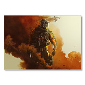 Rainbow 6 Siege Operation Chimera Lion  Mdf Ahşap Tablo 50x70 cm