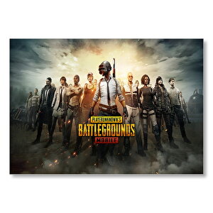 Pubg Poster  Mdf Ahşap Tablo 50x70 cm