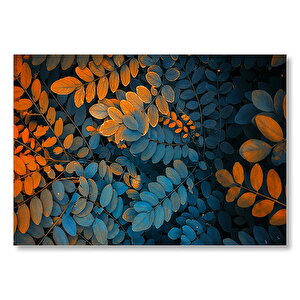 Sonbahar Ağaç Yaprakları  Mdf Ahşap Tablo 25x35 cm