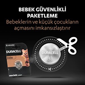 Duracell Cr2450 Özel Lityum Düğme Pil 3v