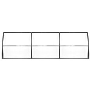 Lupin Kapı Pencere Üstü Pratik Sundurma 105x360 - Şeffaf