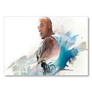 Vin Diesel Return Of Xander Cage Mdf Ahşap Tablo 35x50 cm