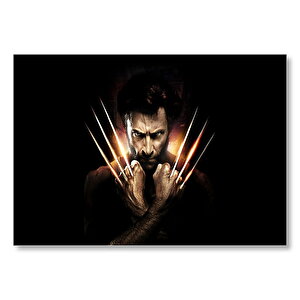 Wolverine Dark Black Mdf Ahşap Tablo 25x35 cm