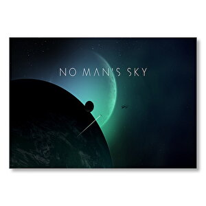 No Man's Sky  Mdf Ahşap Tablo 35x50 cm