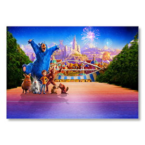 Wonder Park Kahramanlar Mdf Ahşap Tablo 35x50 cm