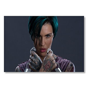 Return Of Xander Cage Ruby Rose Mdf Ahşap Tablo 35x50 cm