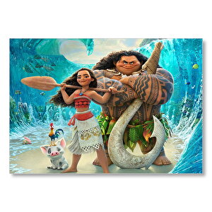 Moana Animasyon  Mdf Ahşap Tablo 25x35 cm