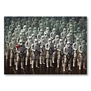 Star Wars Güç Uyanıyor Stormtroopers Mdf Ahşap Tablo 25x35 cm