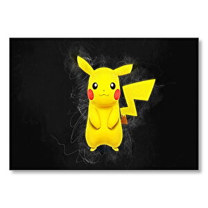 Pokemon Pikachu Görseli Mdf Ahşap Tablo 35x50 cm