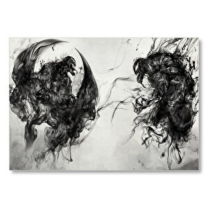 Riot Venom Görseli Mdf Ahşap Tablo 50x70 cm