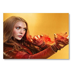 Scarlet Witch Görseli Mdf Ahşap Tablo 35x50 cm