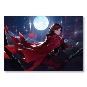 Ruby Rose Anime Mdf Ahşap Tablo 50x70 cm