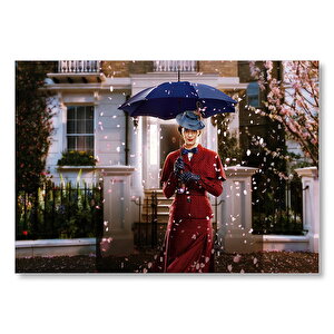 Mary Poppins Returns Emily Blunt Mdf Ahşap Tablo 35x50 cm