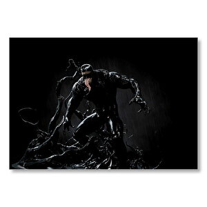 Venom Dark Black Artwork Mdf Ahşap Tablo 50x70 cm