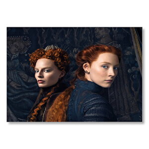 Margot Robbie Saoirse Ronan Mdf Ahşap Tablo 50x70 cm