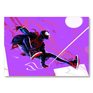 Spiderman Spor Ayakkabılı Artwork Mdf Ahşap Tablo 50x70 cm