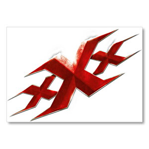Return Of Xander Cage Logo Mdf Ahşap Tablo 35x50 cm