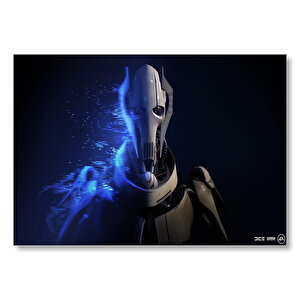 Star Wars Vattlefront 2 General Grievous Mdf Ahşap Tablo 50x70 cm