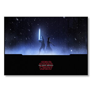 Star Wars Güç Uyanıyor Artwork Mdf Ahşap Tablo 25x35 cm