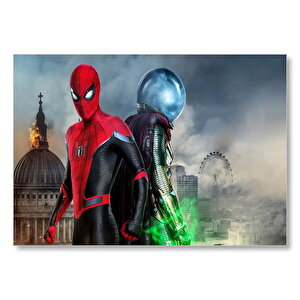 Spiderman Evden Uzakta Hydro Man Mdf Ahşap Tablo 35x50 cm