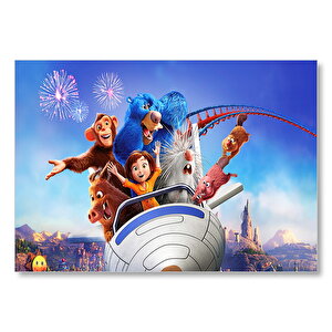 Wonder Park Mdf Ahşap Tablo 25x35 cm