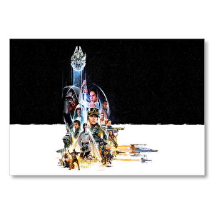 Star Wars Celebration Mdf Ahşap Tablo 50x70 cm