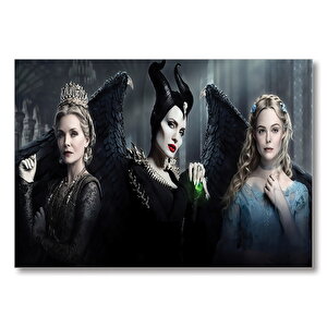 Maleficent Kadınları Görseli Mdf Ahşap Tablo 50x70 cm