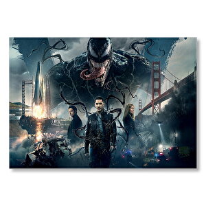 Venom Tom Hardy Michelle Williams Riz Ahmed Mdf Ahşap Tablo 25x35 cm
