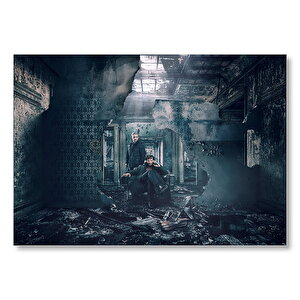 Sherlock Ve Dr.watson Son Problem Mdf Ahşap Tablo 35x50 cm