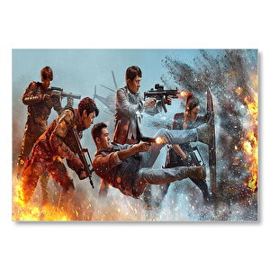 Vanguard Jackie Chan Mdf Ahşap Tablo 25x35 cm