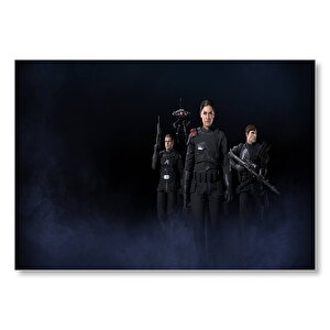 Star Wars Battlefrobt 2 Inferno Squad Gideon Hask İden Mdf Ahşap Tablo 35x50 cm
