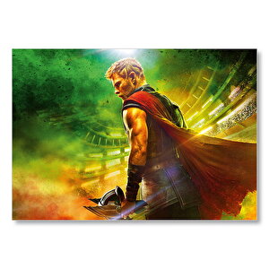 Thor Ragnarok Chris Hemsworth Arena Mdf Ahşap Tablo 50x70 cm