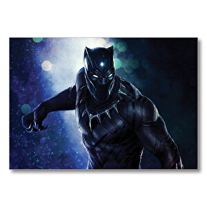 Black Panther Artwork Görseli Mdf Ahşap Tablo 50x70 cm