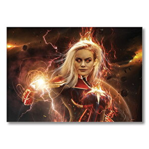 Brie Larson Görseli Mdf Ahşap Tablo 35x50 cm