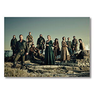 Black Sails Tam Kadro Görseli Mdf Ahşap Tablo 25x35 cm