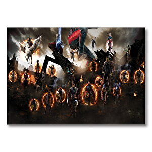 Avengers Endgame Son Savaş Görseli Mdf Ahşap Tablo 35x50 cm