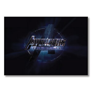 Avengers Endgame Logo Mdf Ahşap Tablo
